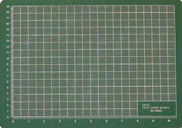 Dollhouse Miniature Cutting Mat 8In X 12In, Green